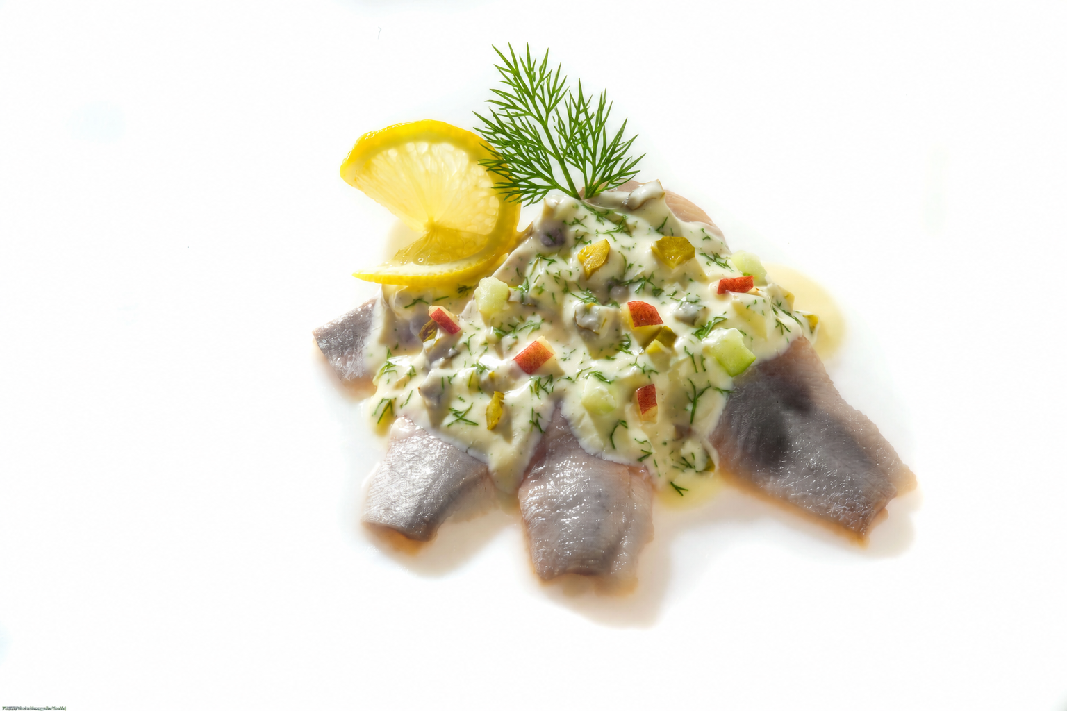 Sahne-Joghurt-Heringsfilets mit Dillspitzen – 400 g
